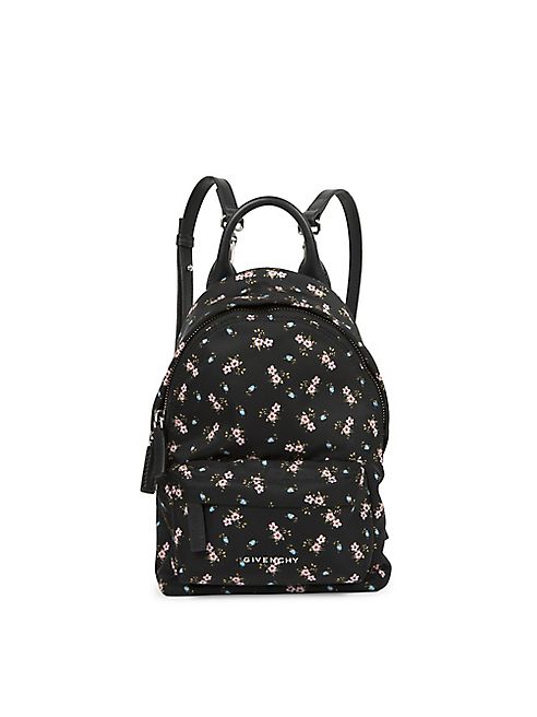 Givenchy - Nano Floral-Print Nylon Backpack