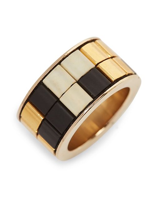 Givenchy - Geometric Mosaic Ring