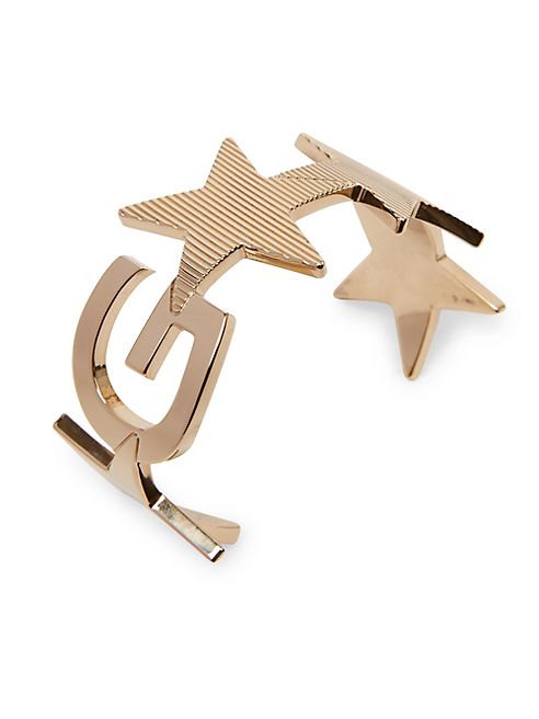 Givenchy - Logo & Star Cuff Bracelet