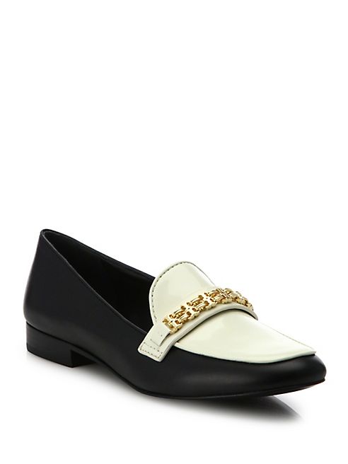 Tory Burch - Gemini Link Leather Loafers