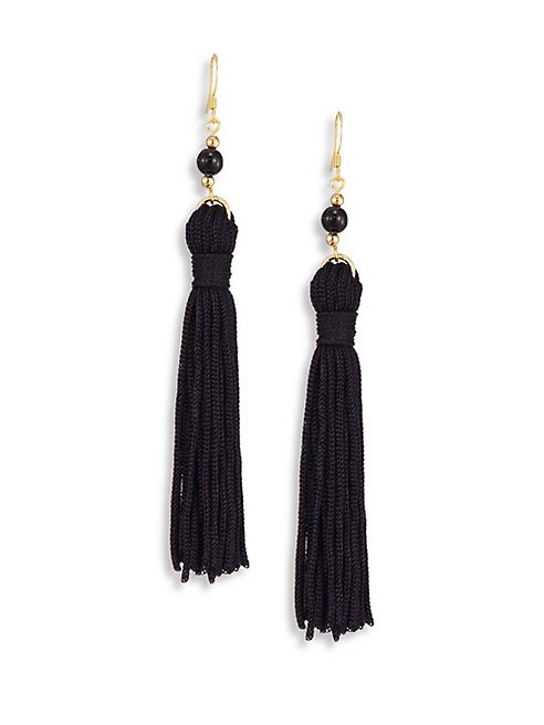 Kenneth Jay Lane - Silk Tassel Earrings