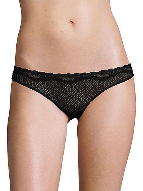 Fleur du Mal - Pattern Mesh Thong