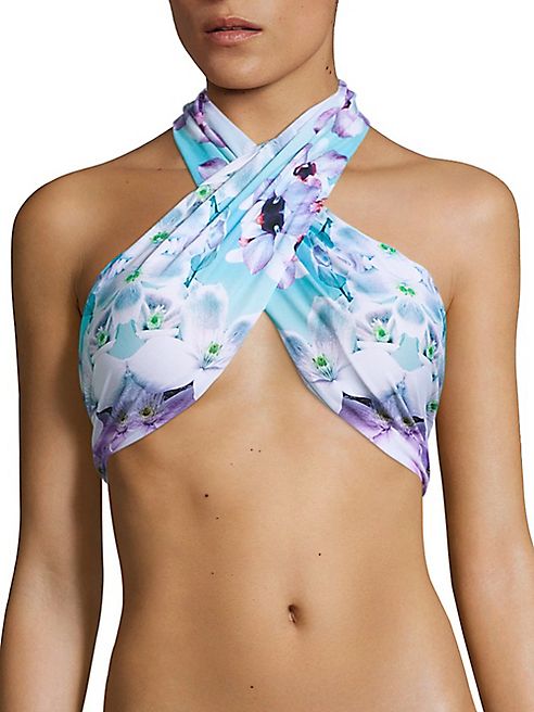 6 Shore Road by Pooja - Bocas Halter Bikini Top