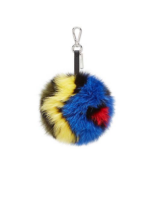 Fendi - Hypnoteyes Fox Fur Pom-Pom Charm