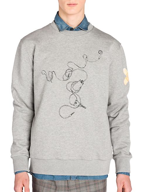 Lanvin - Headphone Knitted Sweatshirt