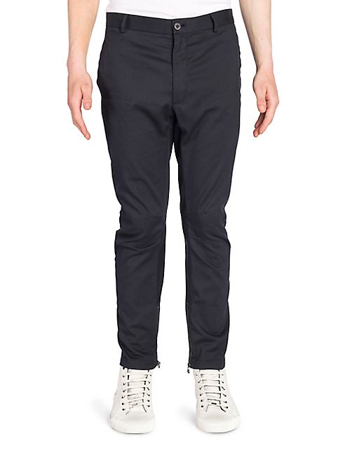 Lanvin - Satin Finish Biker Pants