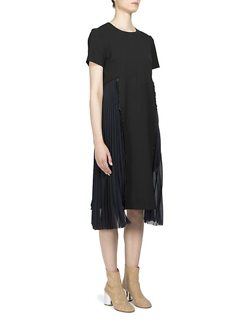 Maison Margiela - Side Pleated Dress