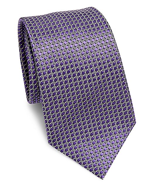 Ermenegildo Zegna - Patterned Silk Tie