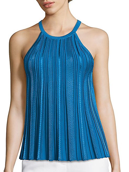 Roberto Cavalli - Rib-Knit Halter Top