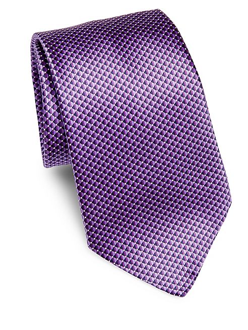 Ermenegildo Zegna - Geometric Print Tie