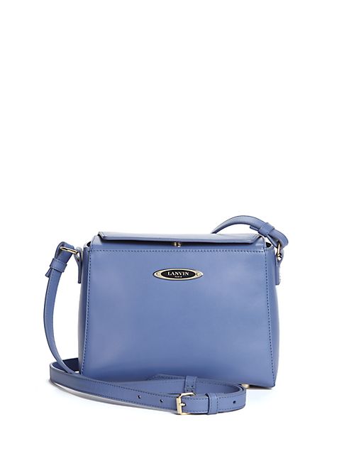 Lanvin - Cube Mini Leather Shoulder Bag