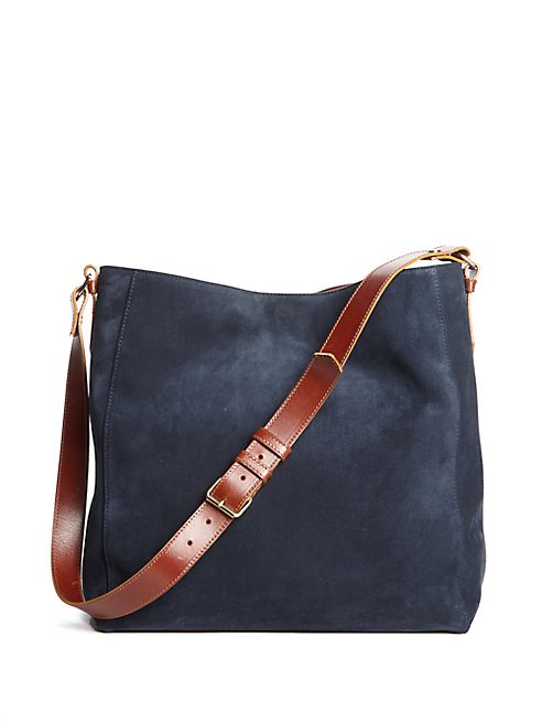 Lanvin - Medium Suede Hobo Bag