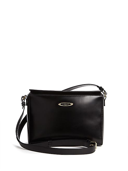 Lanvin - Cube Mini Leather Shoulder Bag