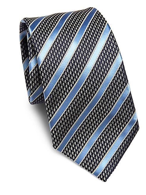 Ermenegildo Zegna - Striped & Print Tie