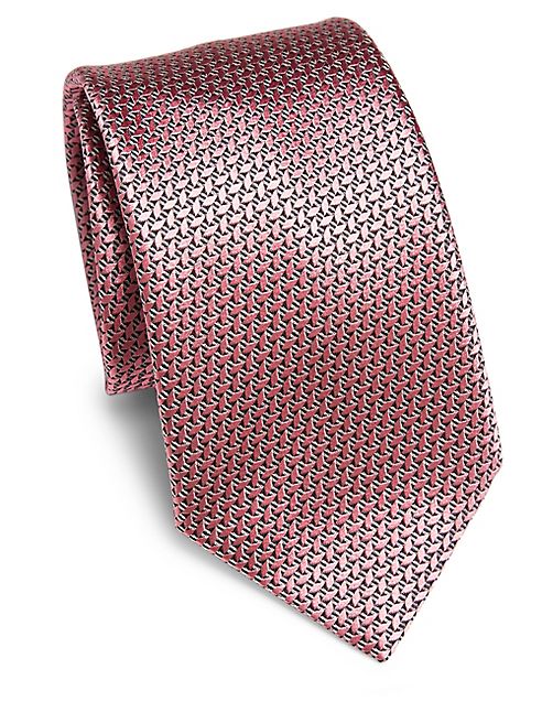 Ermenegildo Zegna - Embroidered Silk Tie