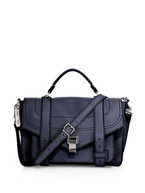 Proenza Schouler - PS1+ Medium Leather Satchel