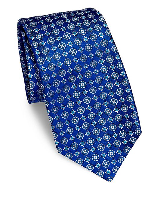 Kiton - Clover Silk Tie