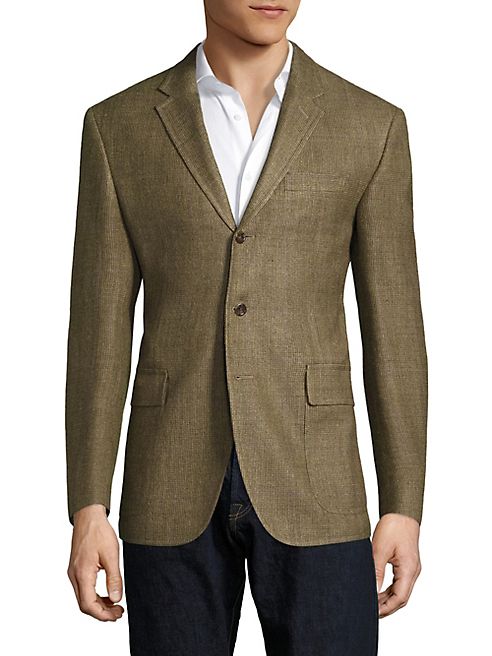 Polo Ralph Lauren - Regular-Fit Harvard Wool & Silk-Blend Blazer