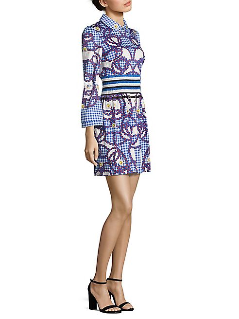 Mary Katrantzou - Gingham Plaid Dress