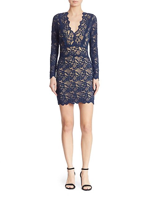 Nightcap Clothing - Debut Lace Mini Dress