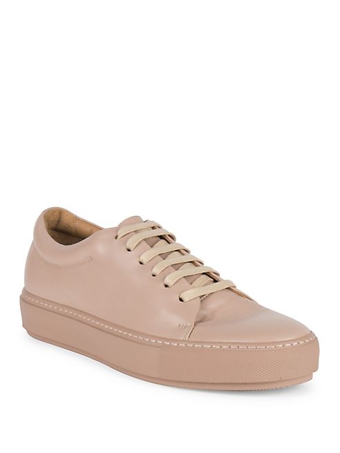 Acne Studios - Adriana Turnup Leather Sneakers