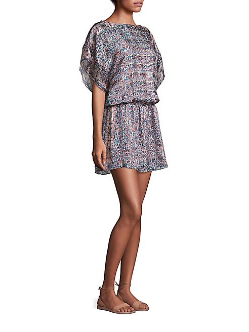 Joie - Sofinne Silk Blouson Dress