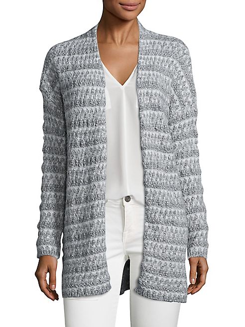 Joie - Lerado Mohair Blend Textural Stripe Cardigan