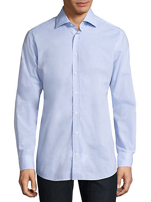 Luciano Barbera - Regular-Fit Cotton Shirt