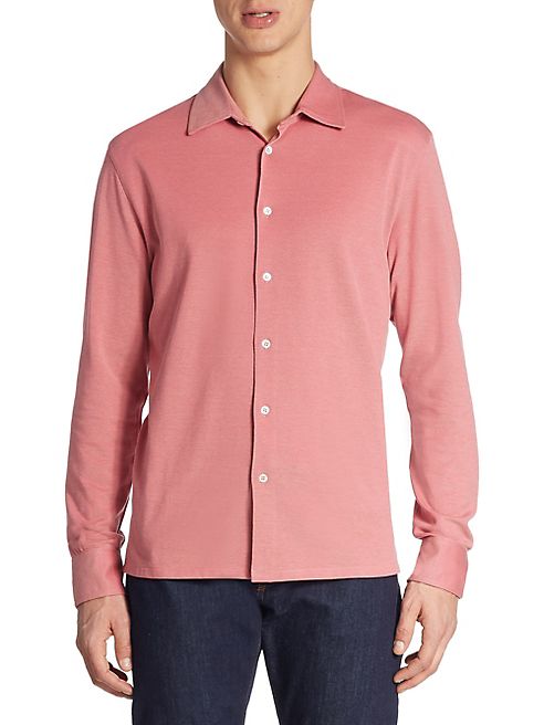 Luciano Barbera - Long Sleeve Cotton Shirt