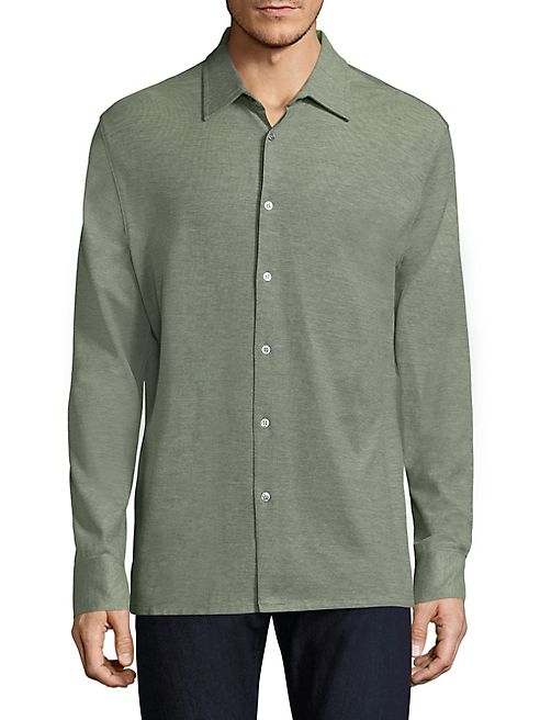 Luciano Barbera - Cotton Casual Button-Down Shirt