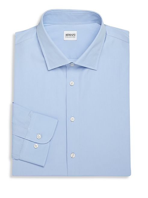 Armani Collezioni - Regular-Fit Dress Shirt