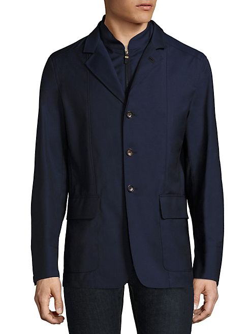 Luciano Barbera - Long Sleeve Buttoned Jacket