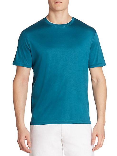 Saks Fifth Avenue Collection - Short Sleeve Crewneck Tee