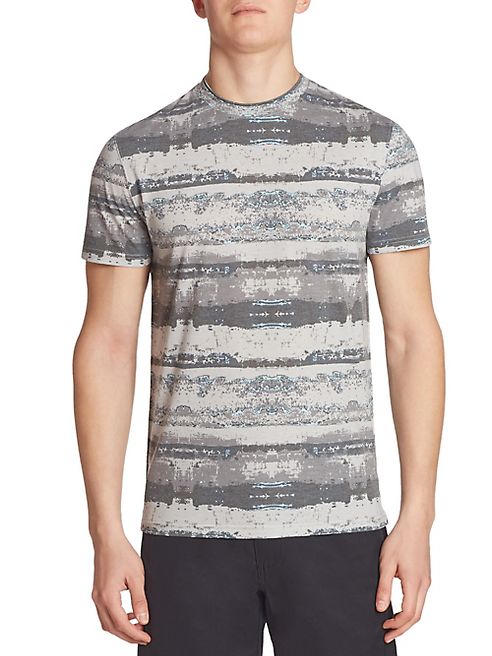 Saks Fifth Avenue Collection - Printed Short Sleeve Tee