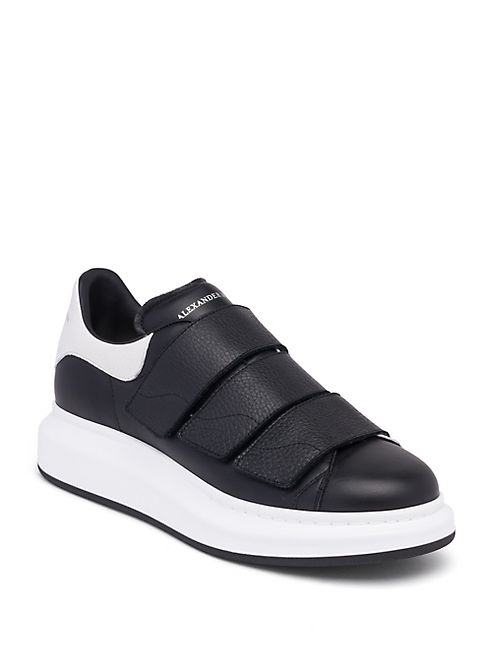 Alexander McQueen - Leather Platform Sneakers