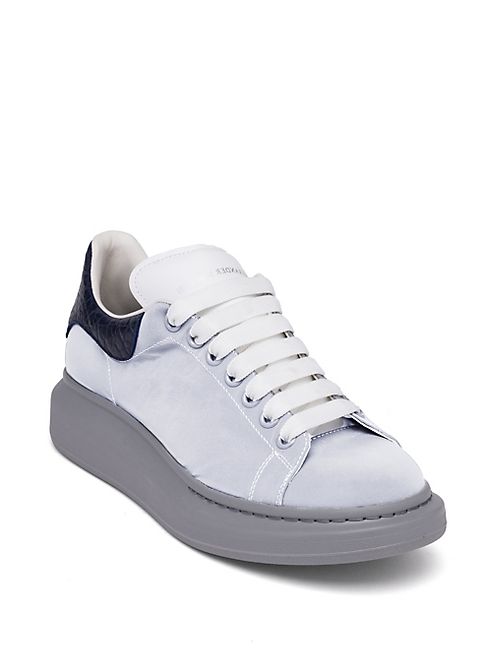 Alexander McQueen - Leather Low-Top Sneakers