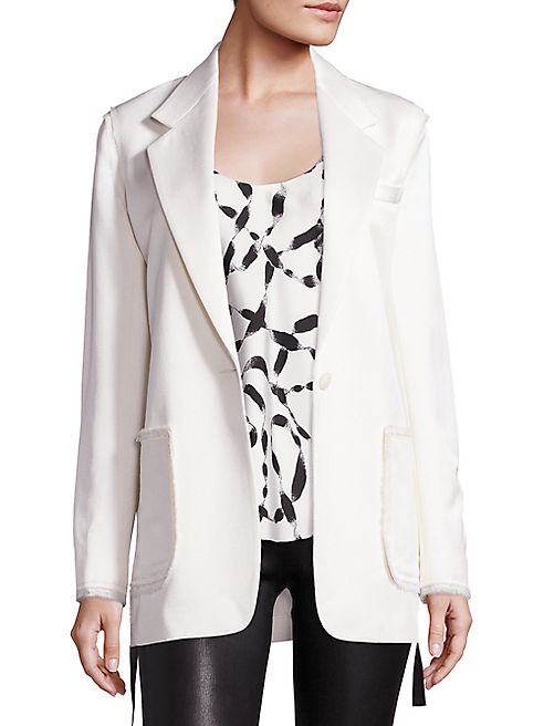 Helmut Lang - Raw-Edge Blazer