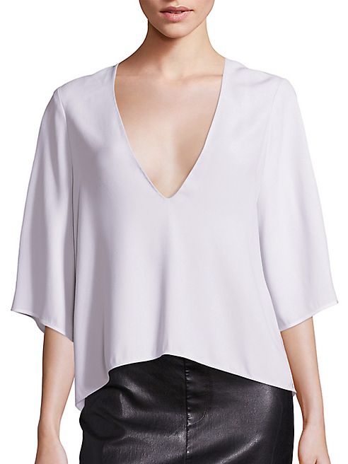 Helmut Lang - Deep V-Neck Top