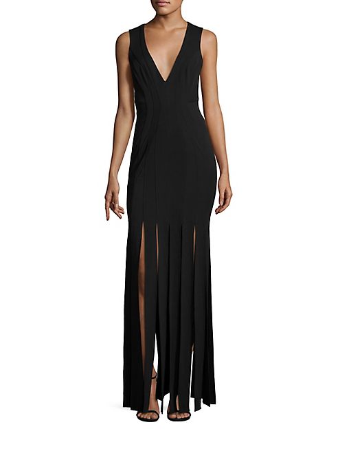 ZAC Zac Posen - Carwash Pleated Gown