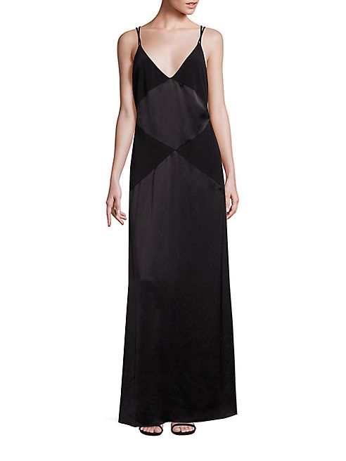 ZAC Zac Posen - Criss-Cross Strap Gown