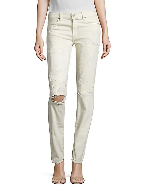 Polo Ralph Lauren - Distressed Slim Boyfriend Jeans