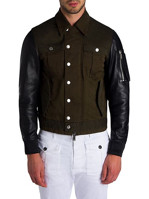 DSQUARED2 - Military Mix Jacket