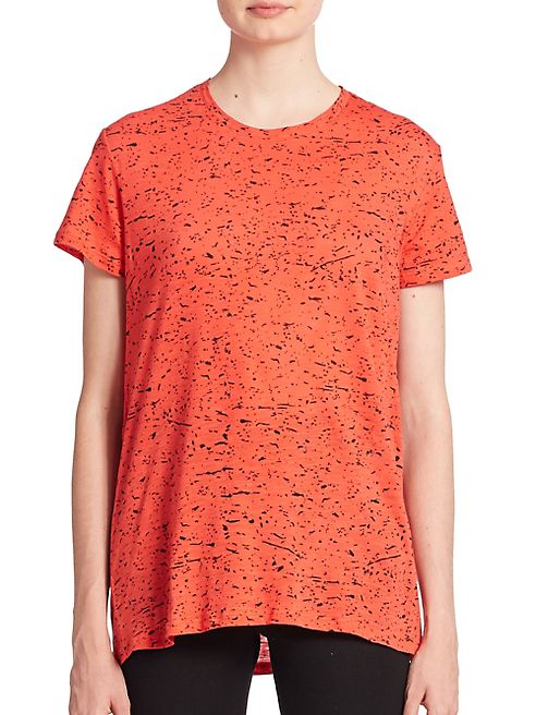 Proenza Schouler - Cotton Tie-Back Printed Tee