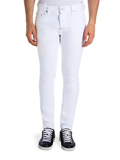 DSQUARED2 - Mid Rise Cool Guy Straight Fit Jeans