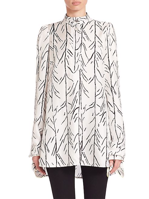 Proenza Schouler - Printed Silk Twill Blouse