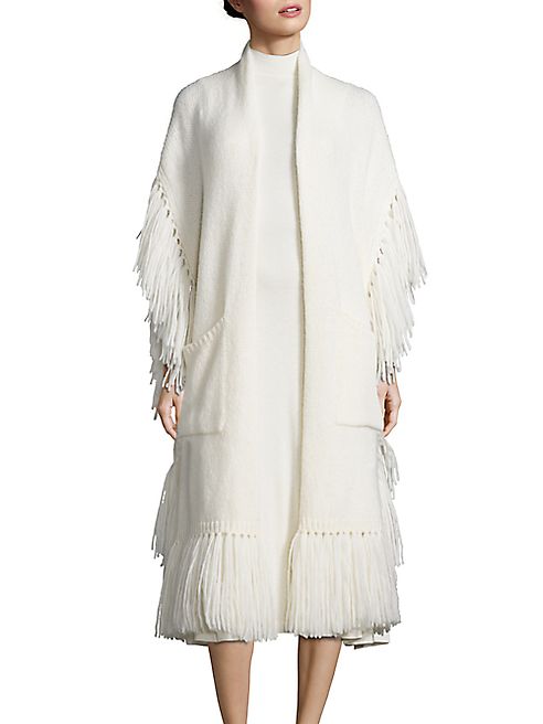 Polo Ralph Lauren - Fringe Open-Front Cardigan