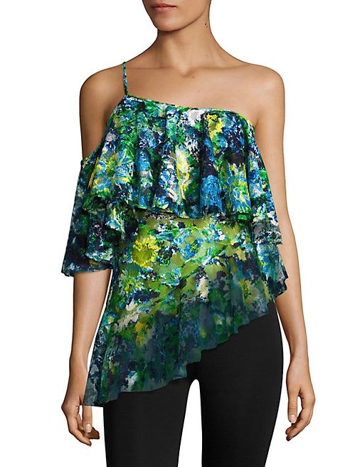 Marques'Almeida - Lace One-Shoulder Top