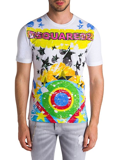 DSQUARED2 - Star Printed Tee