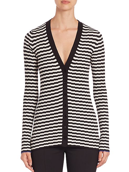 Proenza Schouler - Long Sleeve Cashmere Cardigan