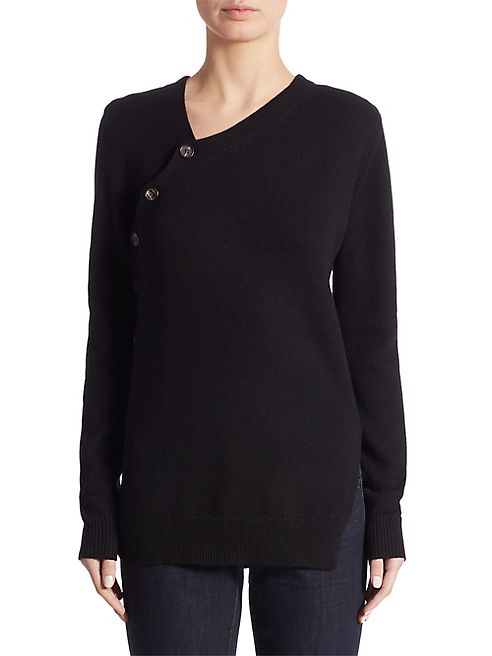 Proenza Schouler - Long Sleeve Asymmetric Pullover